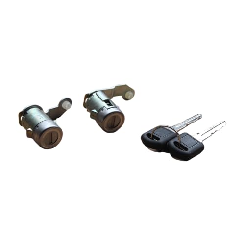 ZPZPHOM Door Lock Cylinder Key Set Front Left & Right Door Lock Switch for GMC Sierra 1500 2500 3500 Yukon Chevy Silverado Tahoe Suburban Hummer H2 Cadillac ESV EXT SUT 2002-2006 15298924 - Image 3