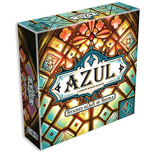 Azul لعبة الطاولة أزول زجاج ملون من سينترا - توسعة - اصنع نوافذ ملونة، لعبة استراتيجية لوضع البلاط للأطفال والبالغين، للأعمار 8 سنوات فما فوق، 2-4 لاعبين، وقت اللعب 30-45 دقيقة - Image 1