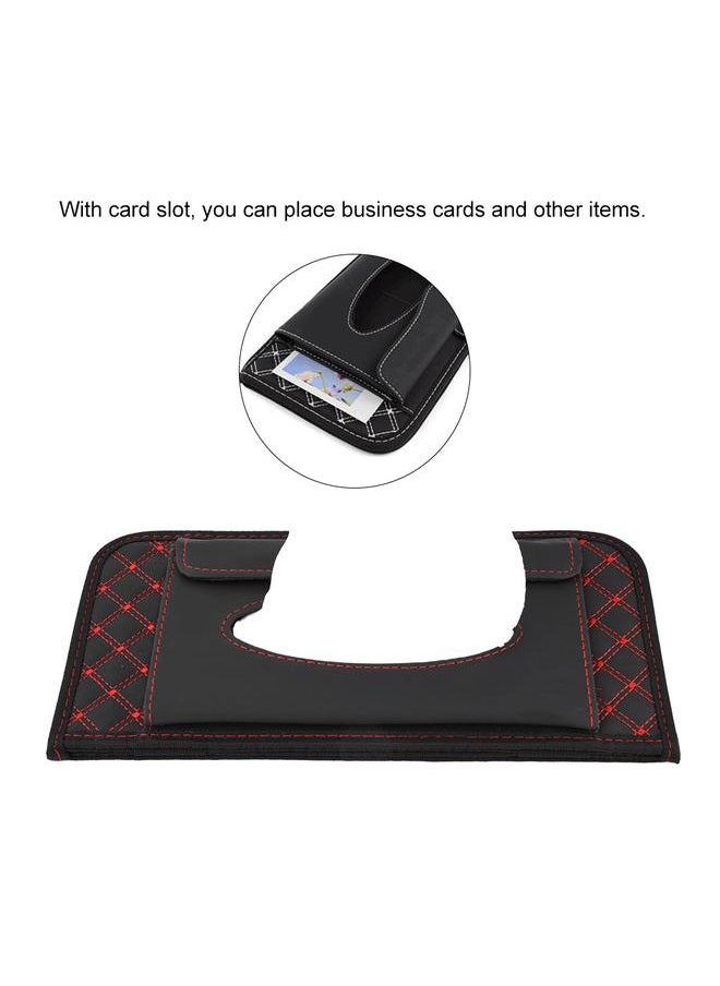 Thoraya Multifunction Car Sun Visor Organizer Tissue Box CD Paper Towels Storage Holder 01#  - Image 3