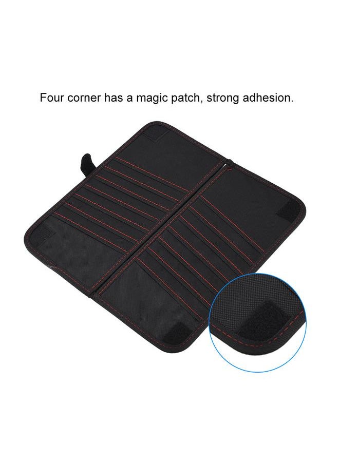 Thoraya Multifunction Car Sun Visor Organizer Tissue Box CD Paper Towels Storage Holder 01#  - Image 4