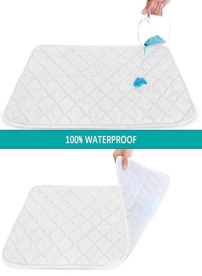 Biloban Changing Pad Liner - 5 Pack (Improved Thickness) 14" x 26" Superior Viscose Terry Surface, Waterproof & Absorbent Diaper Changing pad Liners - Image 2