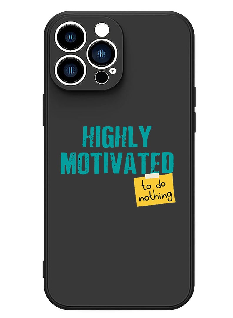 Theodor Protective Slim Fit Case Liquid Silicone Cover with Full Body Protection Anti-Scratch Shockproof Case For iPhone 14 Pro Black  - Himalaya extreme hiking copy - Image 1