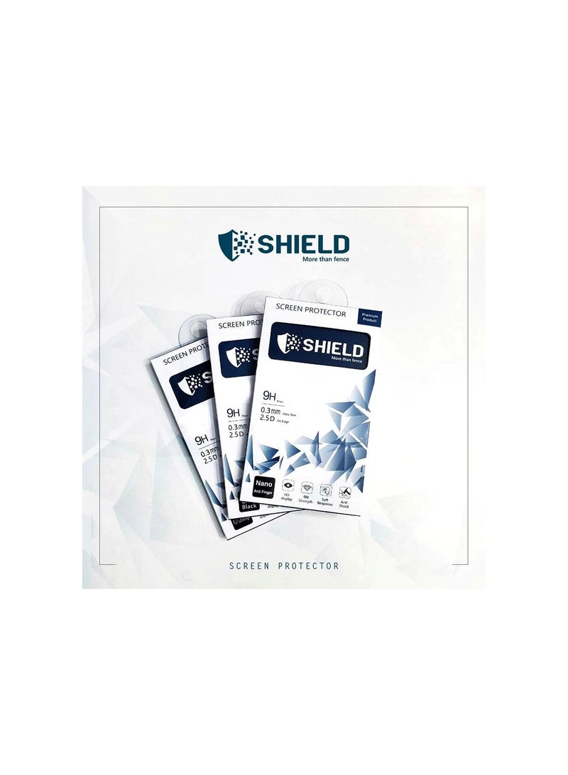 شيلد SHIELD Screen Protector 9D Glass "Full Coverage" For iPhone 14 Pro Max - Black - Image 1