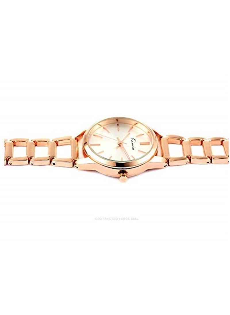 Women Stainless Steel Wrist Watch Bracelet Watch Rose Gold - pzsku/Z68E98EDB535ED8930F97Z/45/_/1662519805/9044a221-d401-418f-9ad4-77c607ded90f