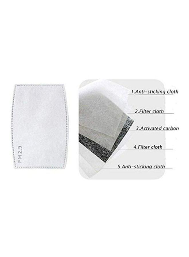 NIBEMINENT 10-Piece Non-Woven N95 Disposable PM2.5 Mask Filter - Image 4