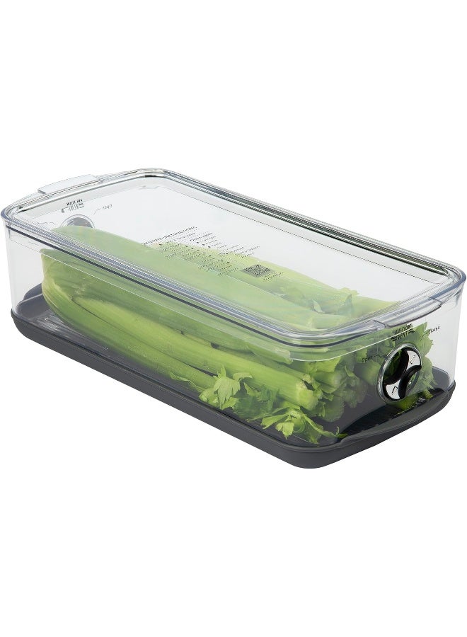Progressive ProKeeper+ Stackable Produce ProKeeper Storage Container with Stay-Fresh Vent System - Image 3