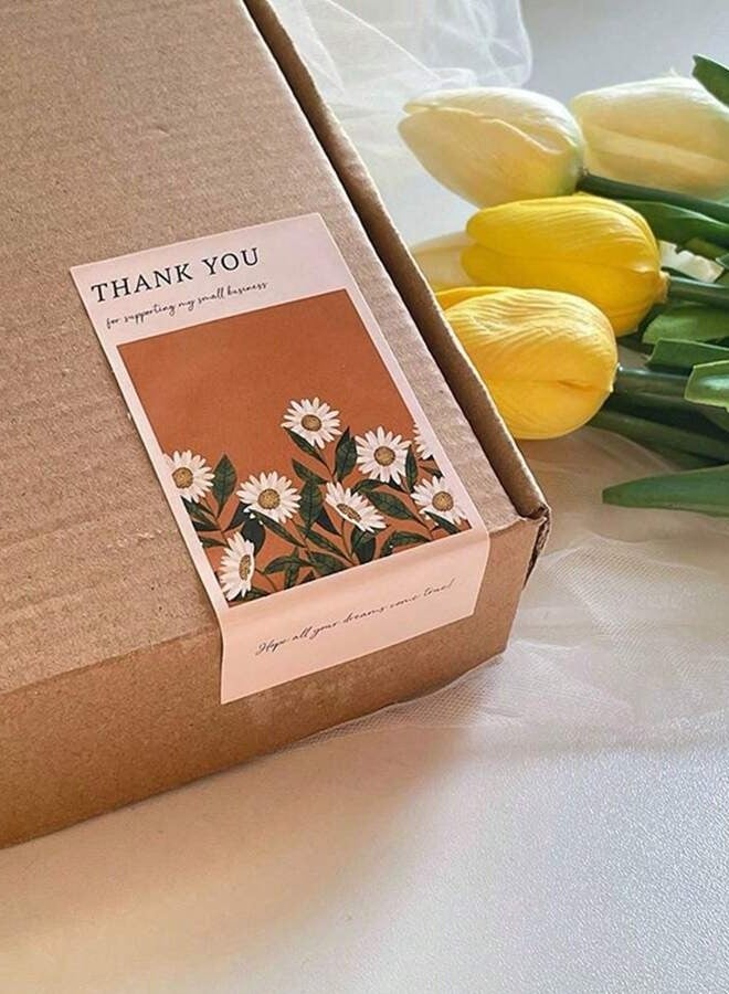 Generic 25-Pieces Thank You For Supporting My Small Business Stickers, Suitable For Productive Families - Image 3
