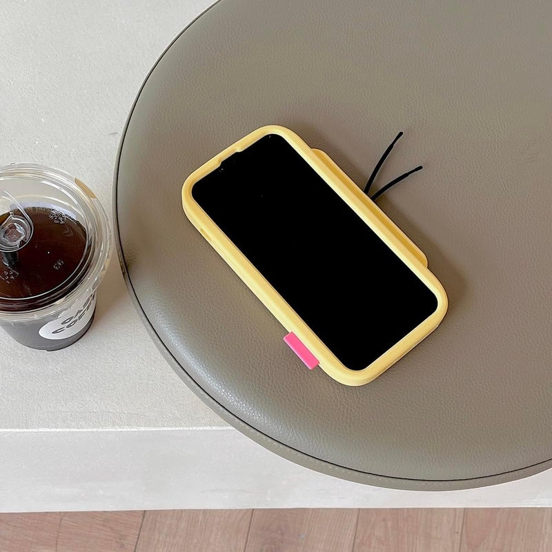 QoKcoahn حافظة متوافقة مع iPhone 13، غطاء كرتوني لطيف ثلاثي الأبعاد كاواي مضحك لخنزير الماء ينفخ الفقاعات للنساء والفتيات، حماية من السقوط من السيليكون الجل الناعم - Image 5