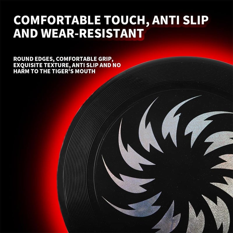 Luckam Flying Disc with 108 LEDs Lights - Variable Colors and Smart Modes, Extremely Bright, Rechargeable, Gift for Men/Boys/Teens/Kids, 175g LEDs Ultimate Flying Disc for Night Play - Image 3