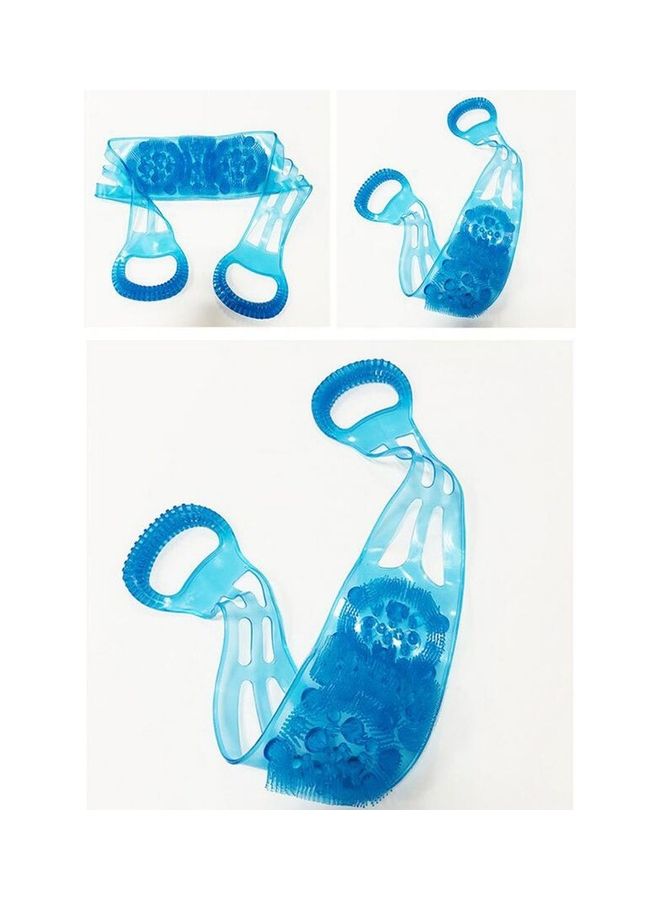 نيبمينينت Dual Sided Back Scrubber Blue 34x14x5.5cm - Image 3