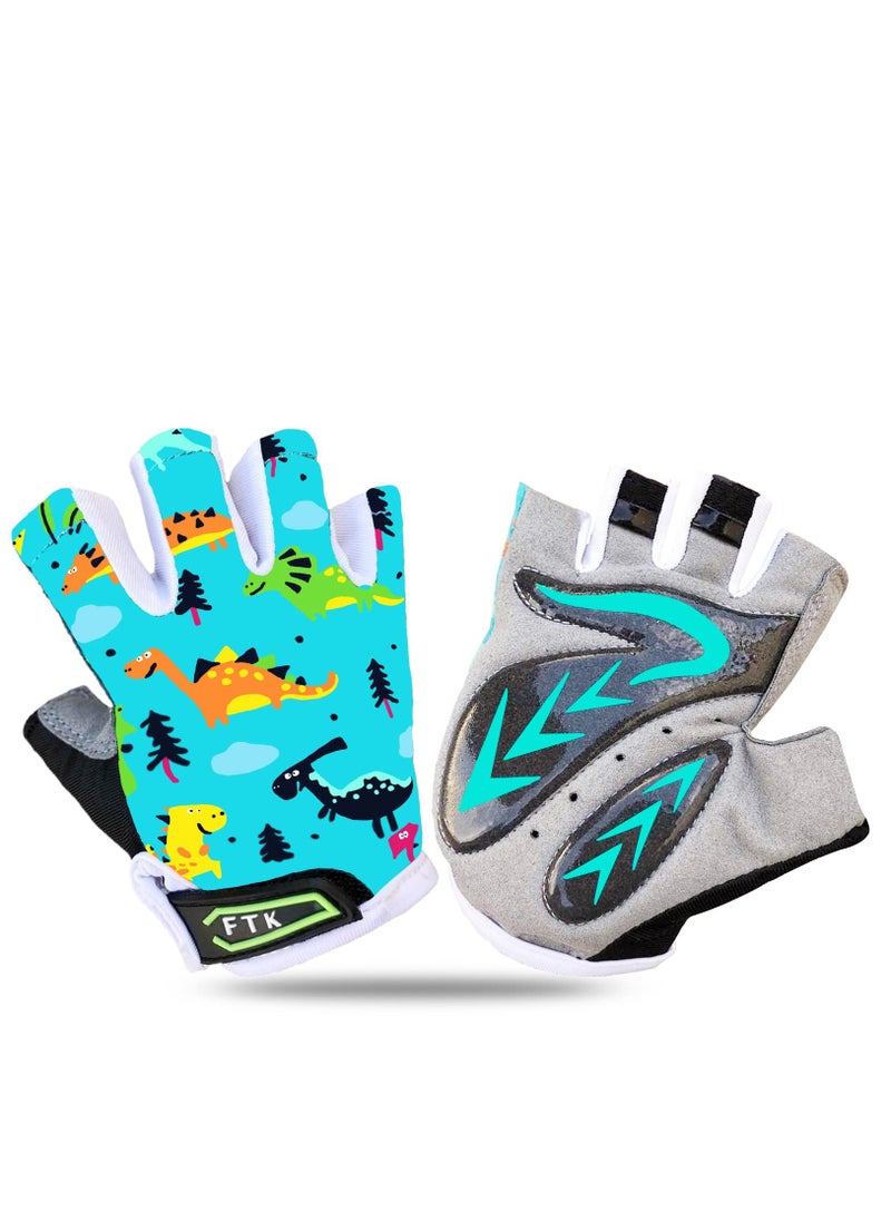 Fingerless Cycling Gloves for Kids, 5-7 Years Kids Mittens Breathable Non Slip Cartoon Half Finger Bike Riding Gloves, Shockproof Sports Training Gloves UV Protection Outdoor Skateboard Gloves - pzsku/Z68EA7CE9A086EDFB34B9Z/45/_/1704702157/c5d803bb-9093-42a0-bfbc-2c3046b1479c