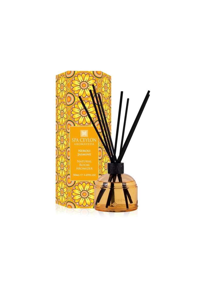 spa ceylon Spa Ceylon Neroli Jasmine Natural Twigs Room Aromizer Healing Home Fragrance Diffuser for Bedroom Bathroom  - Image 1