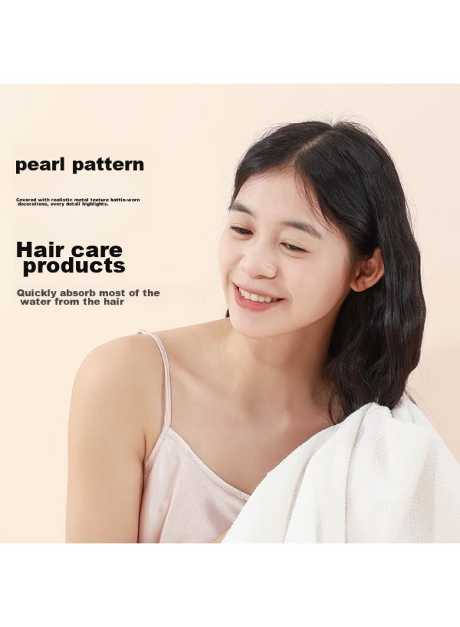 MIIOW Disposable Hair Drying Cap, Thickened, Absorbent, Quick-drying, For Travel, Business Trips, Fitness, Hair Washing, Hair Drying, Portable, Individually Wrapped - Image 3