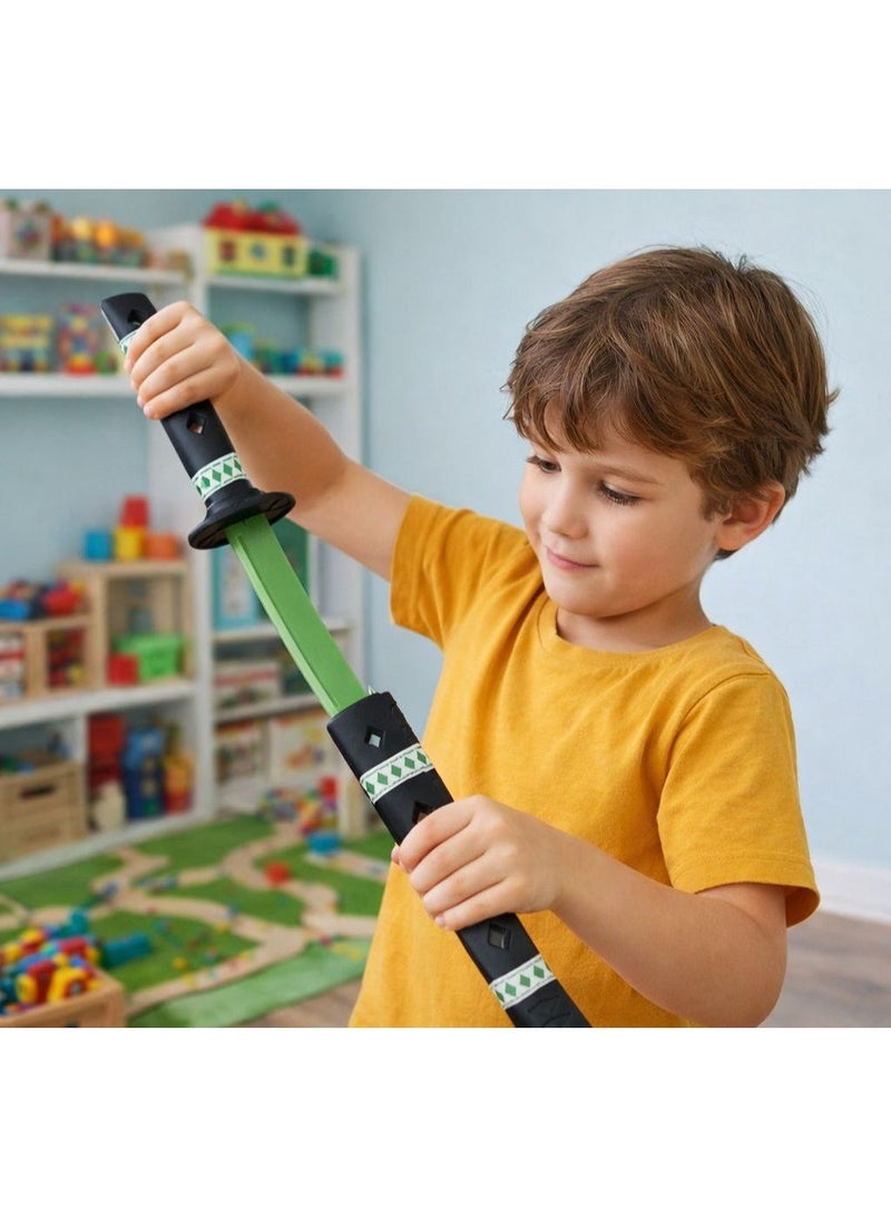Kids Ninja Sword Toy with Sheath Costume Role Play Accessory, Pretend Play Toy for Dress Up Parties Fun and Gifts - Image 2