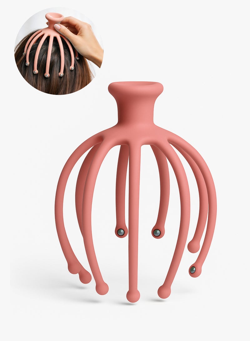 DBLEW Handheld Silicone Scalp Massager With Flexible Massage Nodes - Image 1