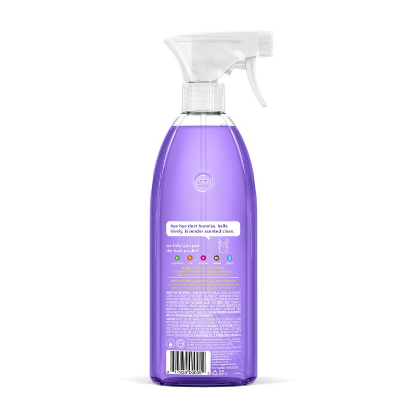Method All-Purpose Cleaner Spray, French Lavender, Perfect for Most Counters, Tiles and More, 28 Fl Oz, (Pack of 1) - Image 2