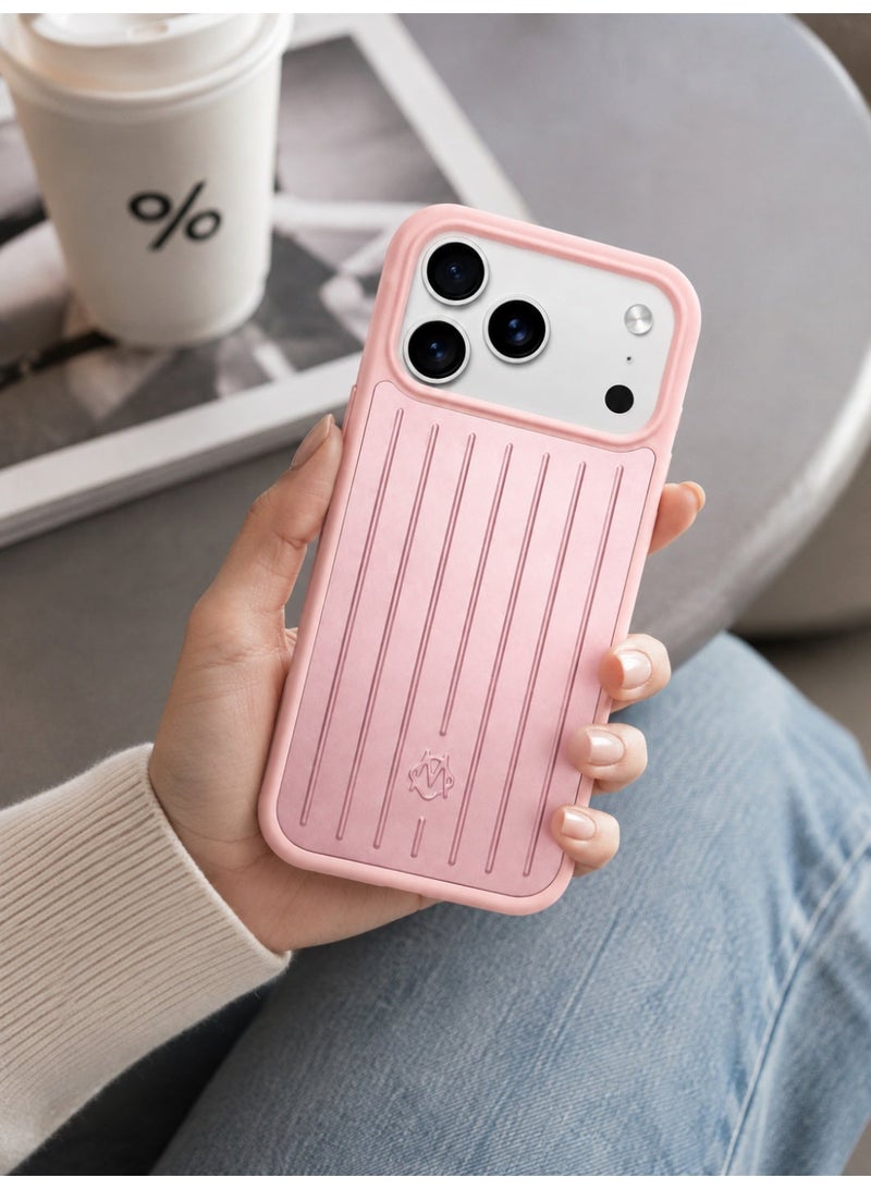Luxury Protective Case for iPhone 17 Pro Max –Pink - Image 3