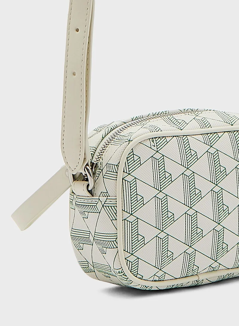 LACOSTE Nf4276Dg Zip Around Crossbody Bag