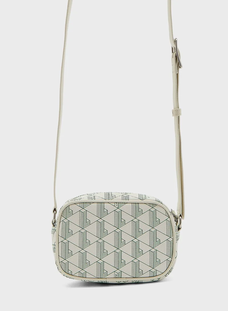 LACOSTE Nf4276Dg Zip Around Crossbody Bag