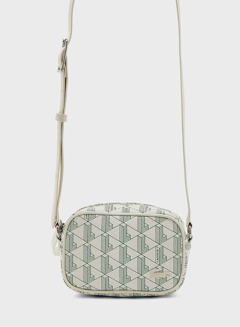 LACOSTE Nf4276Dg Zip Around Crossbody Bag