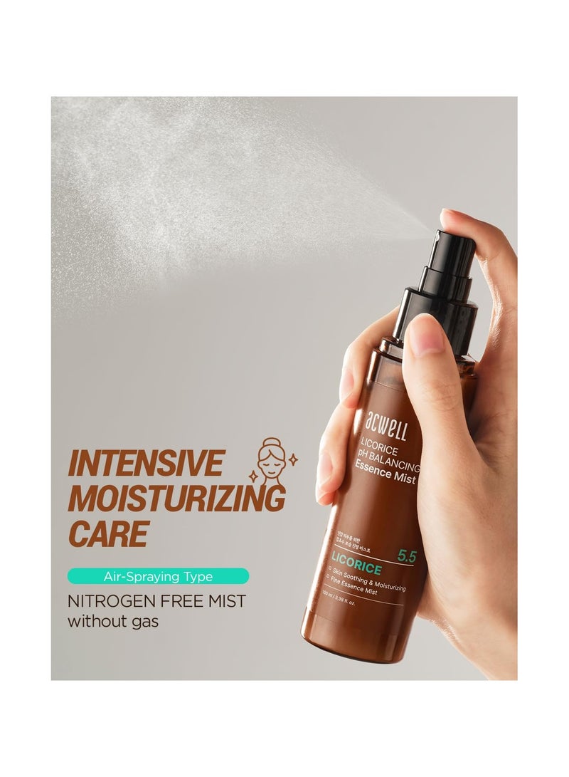 ACWELL ACWELL Licorice pH Balancing Essence Hydrating Face Mist 100ml, - Image 4