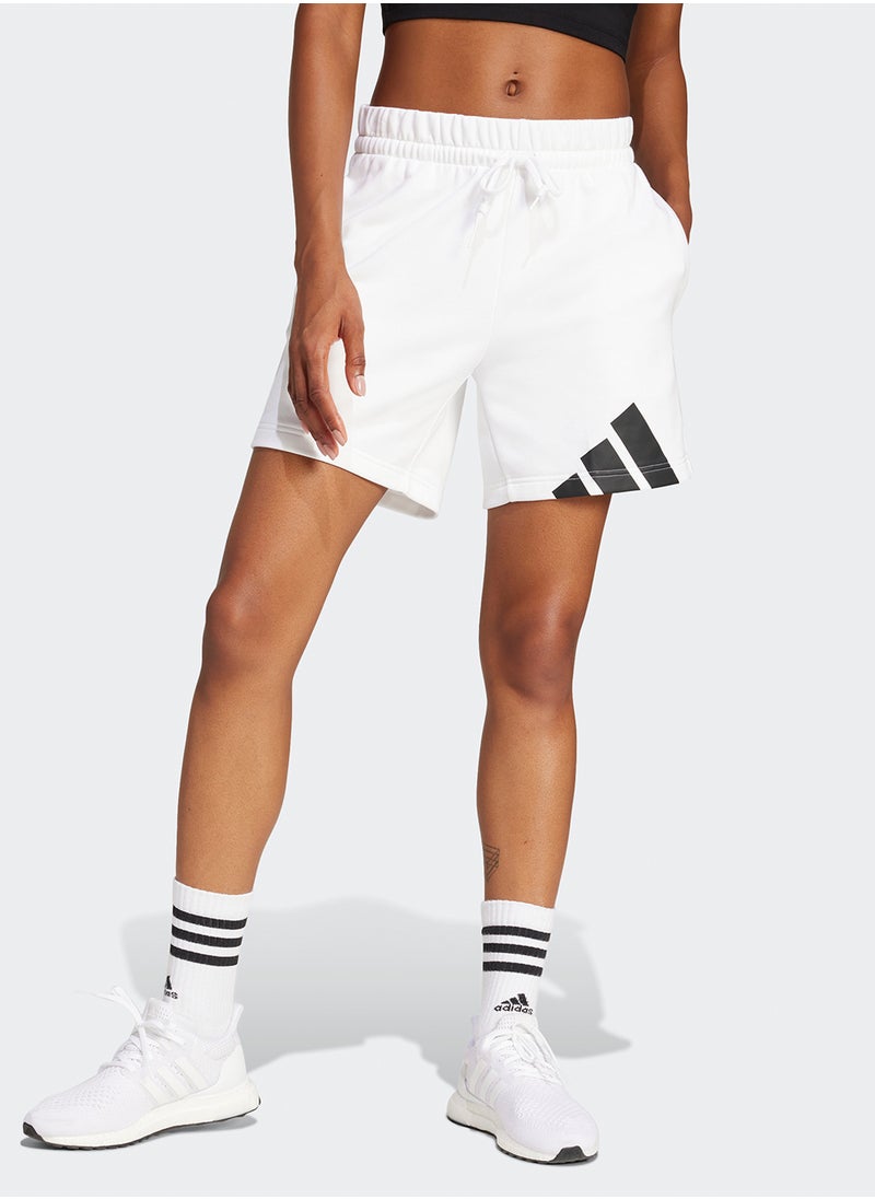 Adidas - Essential Big Logo French Terry Shorts - Image 1