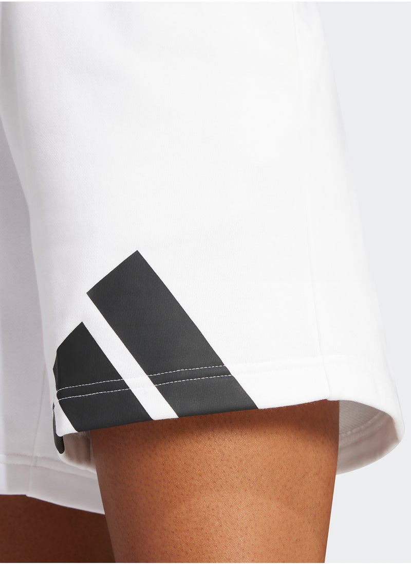 Adidas - Essential Big Logo French Terry Shorts - Image 1