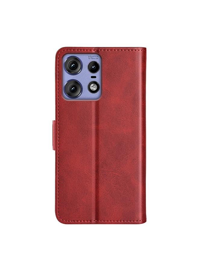 S-TOP Case For Motorola Edge 50 Pro Dual-side Magnetic Buckle Horizontal Flip Leather Phone Case - Image 3