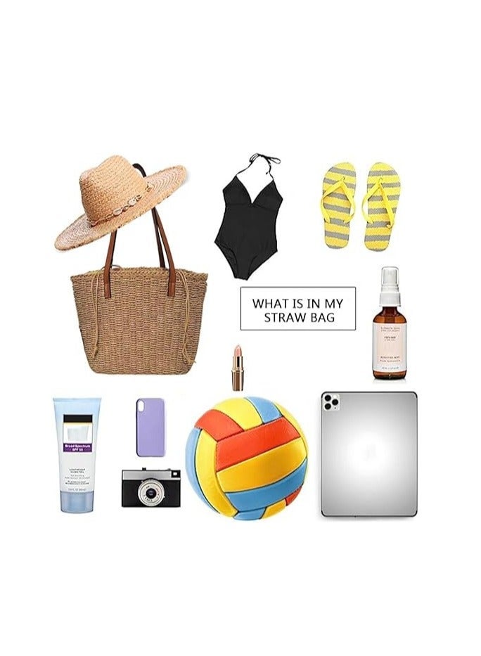 HooToo Women's Straw Bag - Image 2