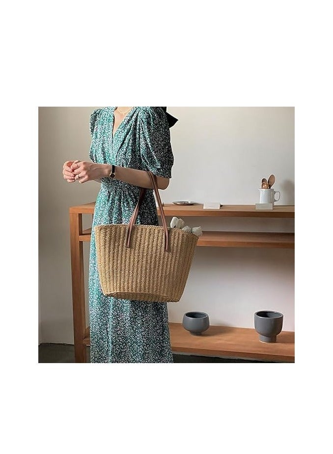 HooToo Women's Straw Bag - Image 4