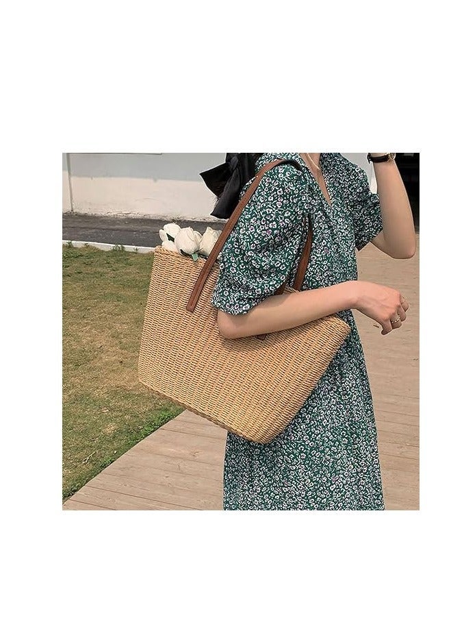 HooToo Women's Straw Bag - Image 5