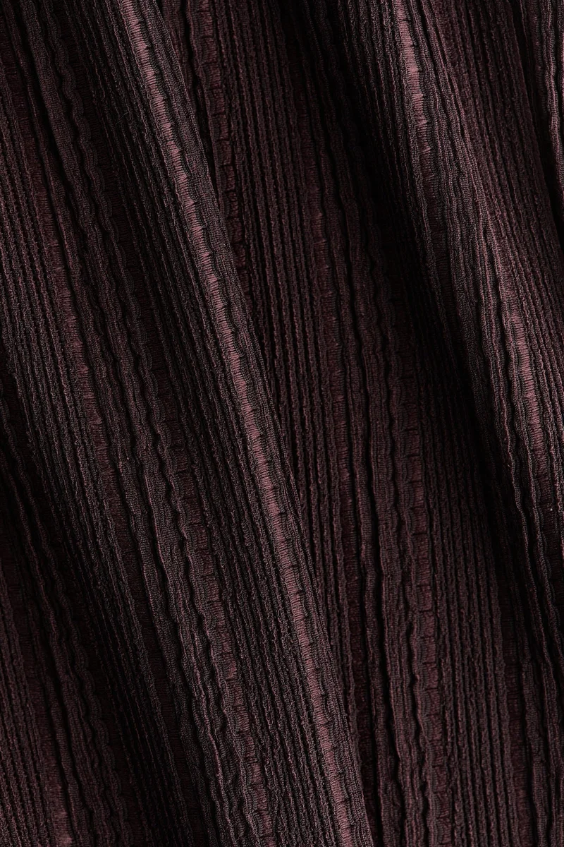 H&M Crinkled pull-on trousers