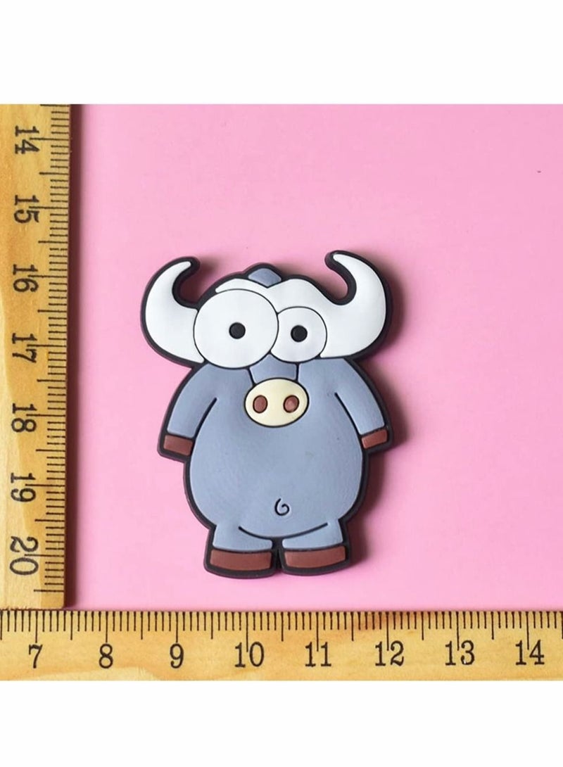 Captaintech Fridge Refridge Magnets Set, 9 Pcs Cute Fridge Magnets Animals Whiteboard Magnets Set, Funny Office Notice Message for Kids Activity Home Kitchen Decoration Accessories Travel Souvenirs - Image 4