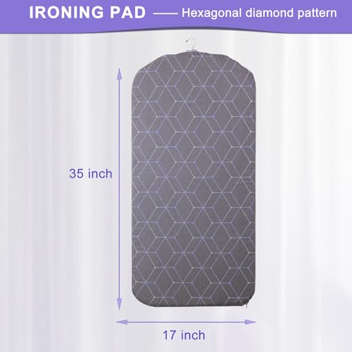EVEME Steamer Board for Clothes,Stand for Steaming Clothes,Steamer Pad,Hanging Ironing Board (Steamer Board) - Image 2