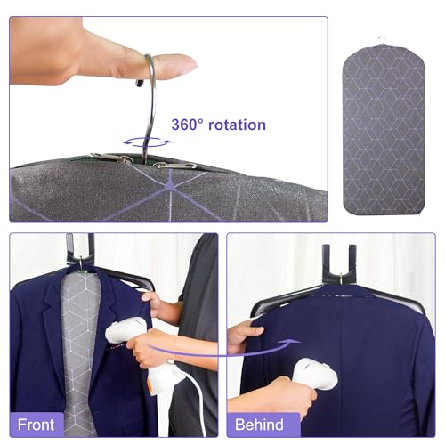 EVEME Steamer Board for Clothes,Stand for Steaming Clothes,Steamer Pad,Hanging Ironing Board (Steamer Board) - Image 4