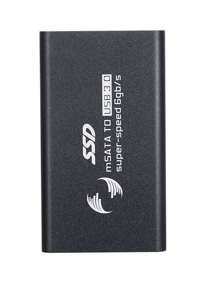 نيبمينينت محرك أقراص SSD خارجي من mSATA إلى USB3.0 أسود/ أبيض  - Image 1