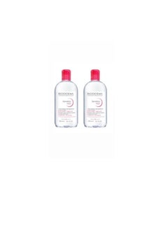 Bioderm Bioderma Créaline H2O Solution Micellaire Démaquillante Peaux Sensibles - 500 ml (Lot de 2)  - Image 3
