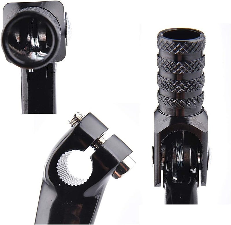 RUTU Folding Gear Shifter Shift Lever, Aluminum Dirt Bike Shift Lever, Compatible with XR50 CRF50 XR CRF 50cc 70cc 90cc 110cc 125c Motorcycle, Dirt Pit Bike Lifan 6061 Aviation Aluminum - Image 4