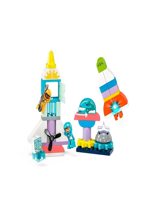 LEGO LEGO - Dulpo 3 in 1 Space Shuttle Adventure 58 Pieces - 10422  - Image 3