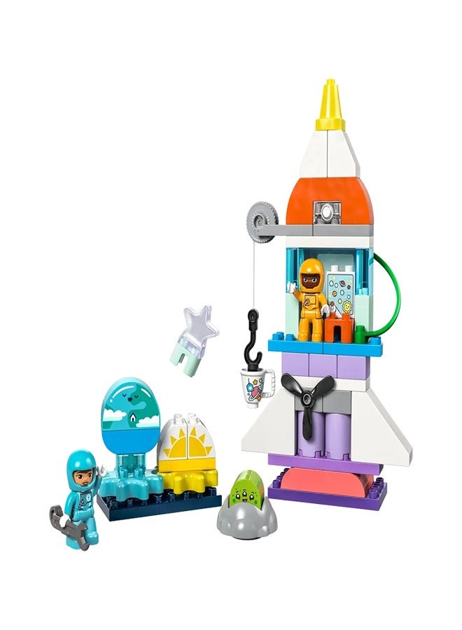 LEGO LEGO - Dulpo 3 in 1 Space Shuttle Adventure 58 Pieces - 10422  - Image 1