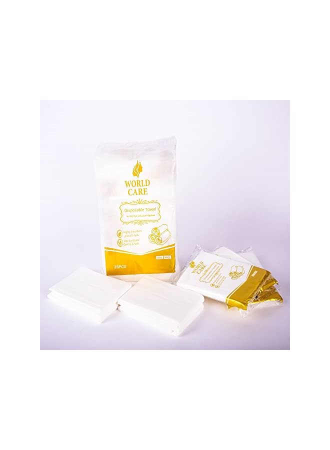 Zaboon مناديل صحية عالية الامتصاص، مناديل قابلة للتخلص، 80X160، حزمة 25 قطعة - Image 2