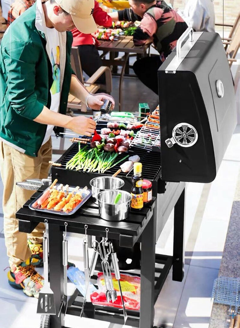 ETG Portable Patio BBQ Simple Installation Grill 113*45.5*100CM - Image 2