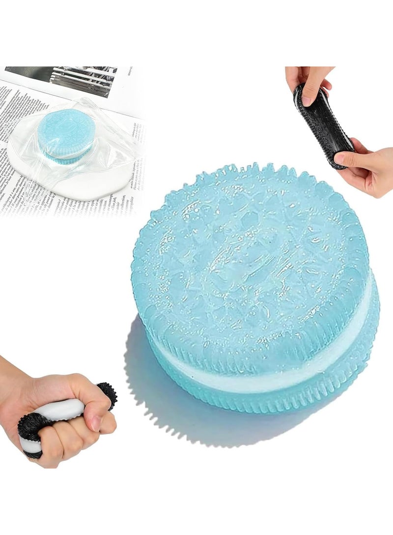 Tapa Squishy Squeeze Toy, Squishy Tapa Cookie, Stress Relief Toy, Super Soft Squishy Cookie Toy for Stress Relief - Image 1