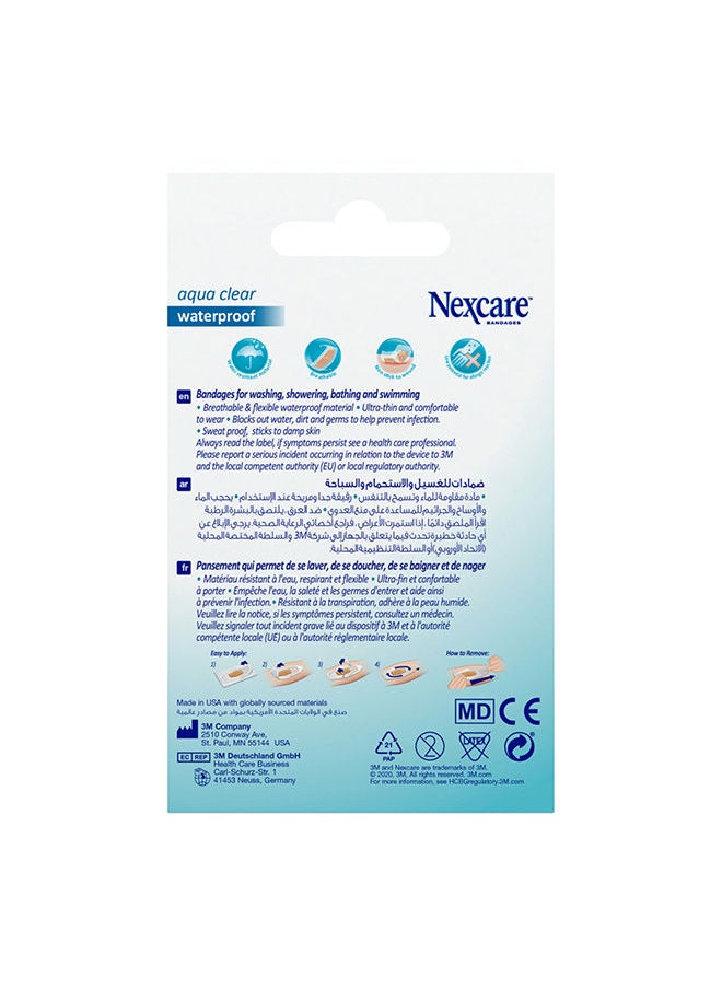 Nexcare 3M Absolute Bandages Waterproof 26X57Mm - 20 Pcs  - Image 3