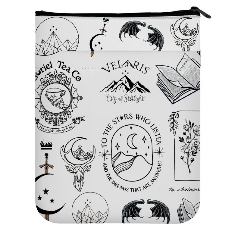 MAOFAED Literary Inspired Gift, Bookish Giftï¼ŒFantasy Book Cover for Bible, Book Sleeve for Book Lover (to Star) - Image 1