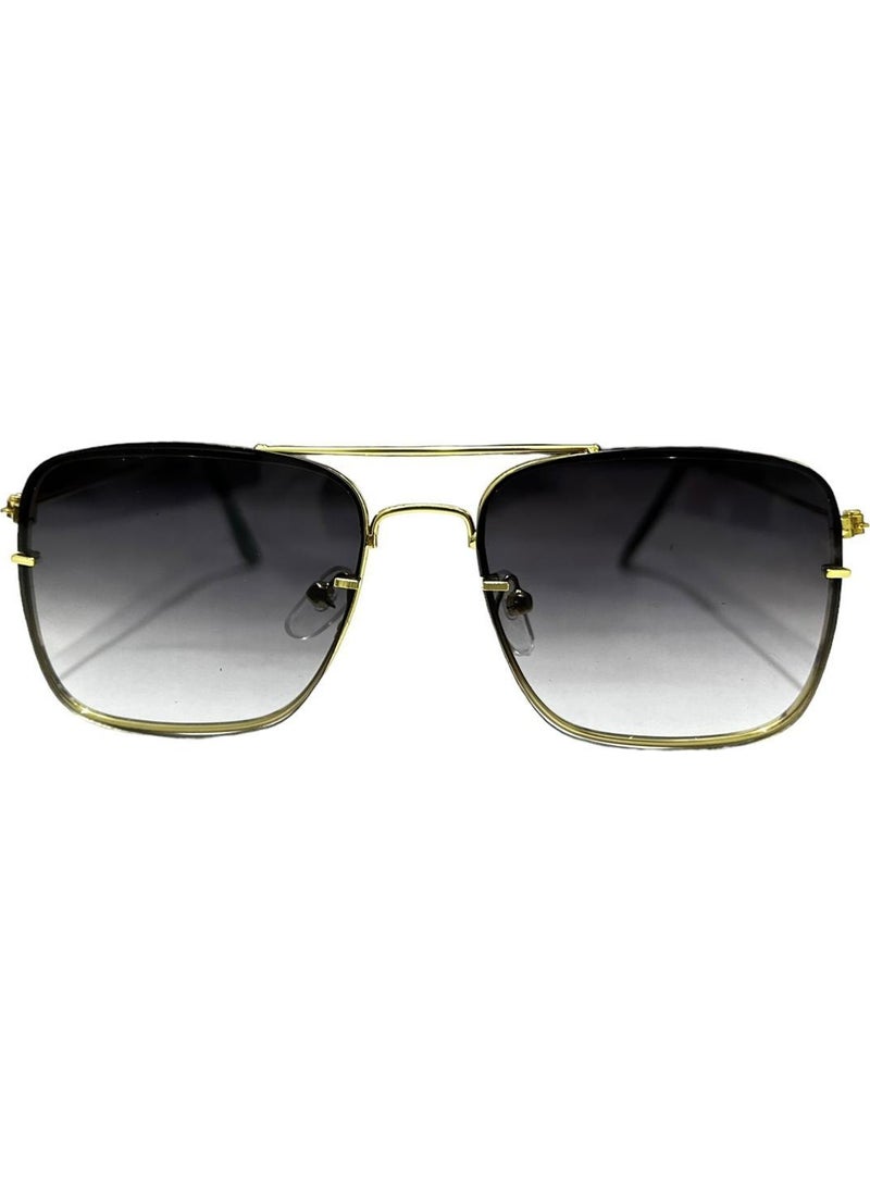 Silvio Monetti Black Gradient UV400 Unisex Sunglasses 615413  - Image 1