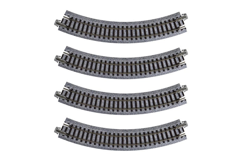 Kato USA Model Train Products UNITRACK Compact Tracks 4Piece 183mm7 Radius45Degree - Image 2