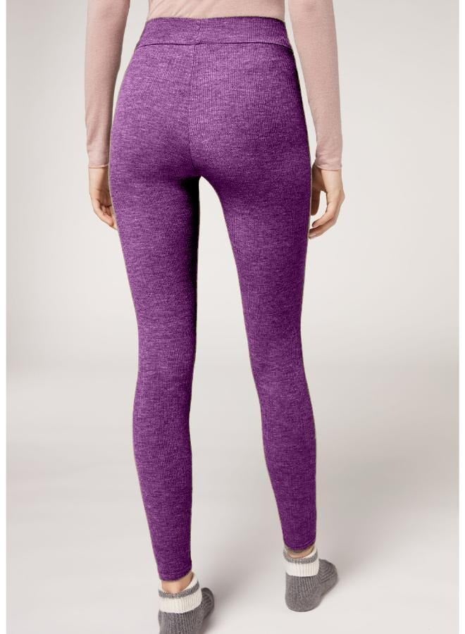 High Waist Designer  Shapewear Custom Leggings with Cashmere for Women KU964  - Image 2