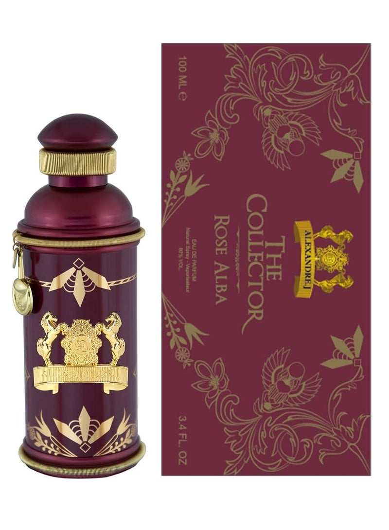 Alexandre J The Collector ROSE ALBA Eau de Parfum 100ml - Image 1