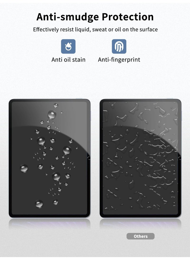 اليشمك 1 حزمة واقي الشاشة لـ OnePlus Pad 3 / OnePlus Pad 2 Pro / OPPO Pad 4 Pro 13.2inch فيلم زجاجي مقلص ، مكافحة الخدش ، تركيب سهل ، صلابة 9H - Image 4